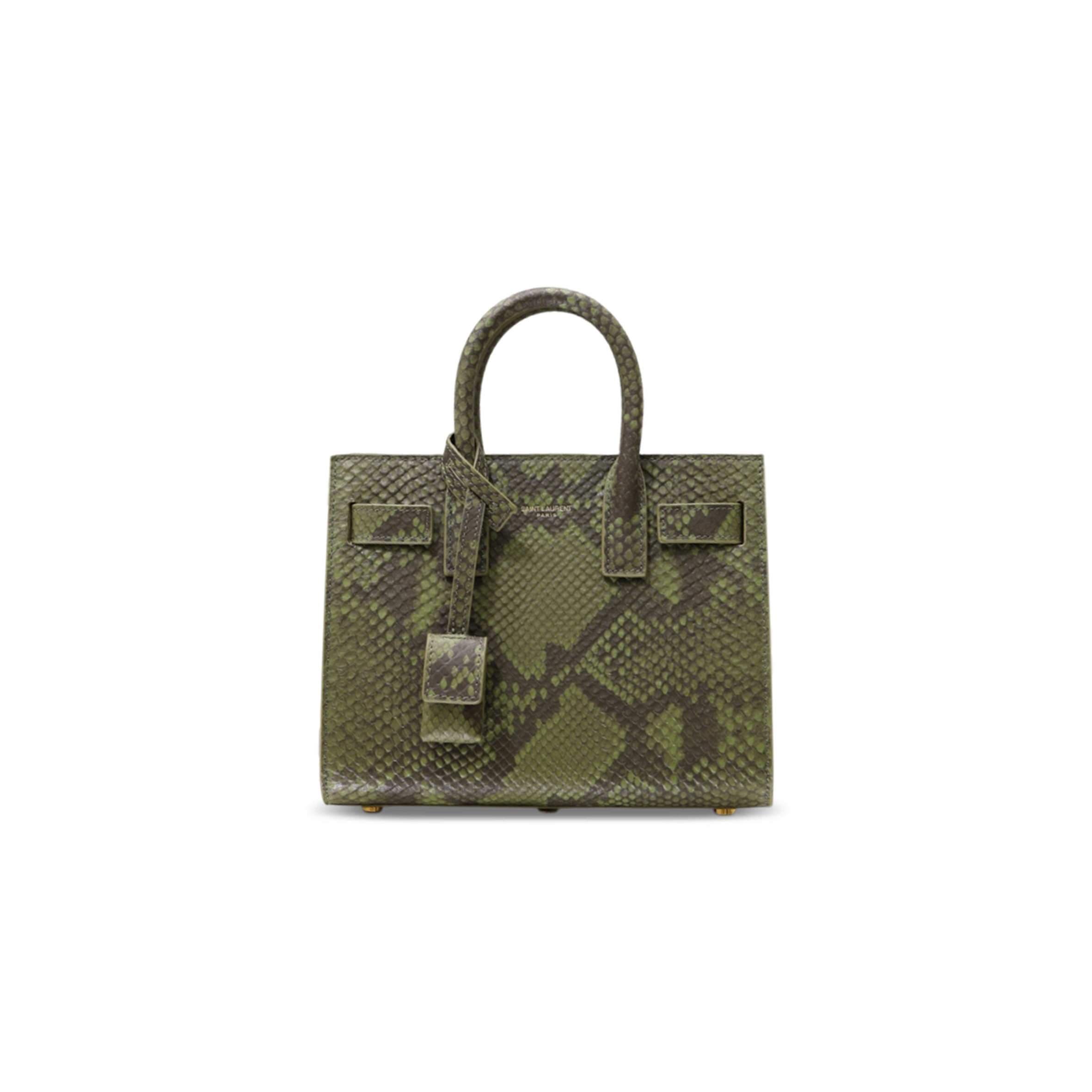 YSL SAC DE JOUR IN PYTHON-EMBOSSED LEATHER - NANO 717440 (22*18*10.5cm)